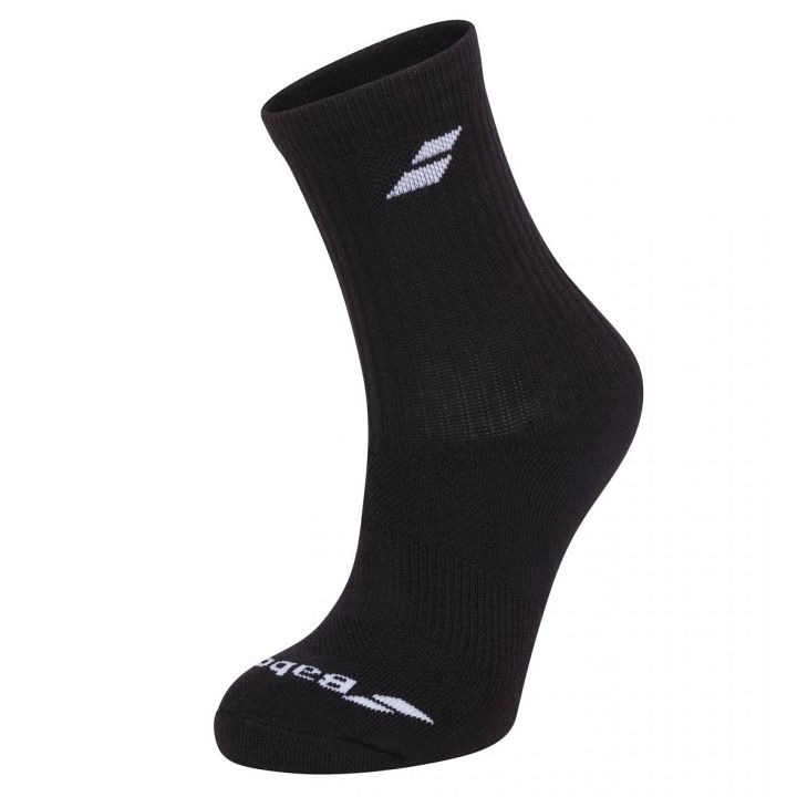 Babolat Long Socks 3P Black